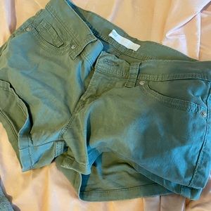 Navy Green Daisy Duke Levi’s
